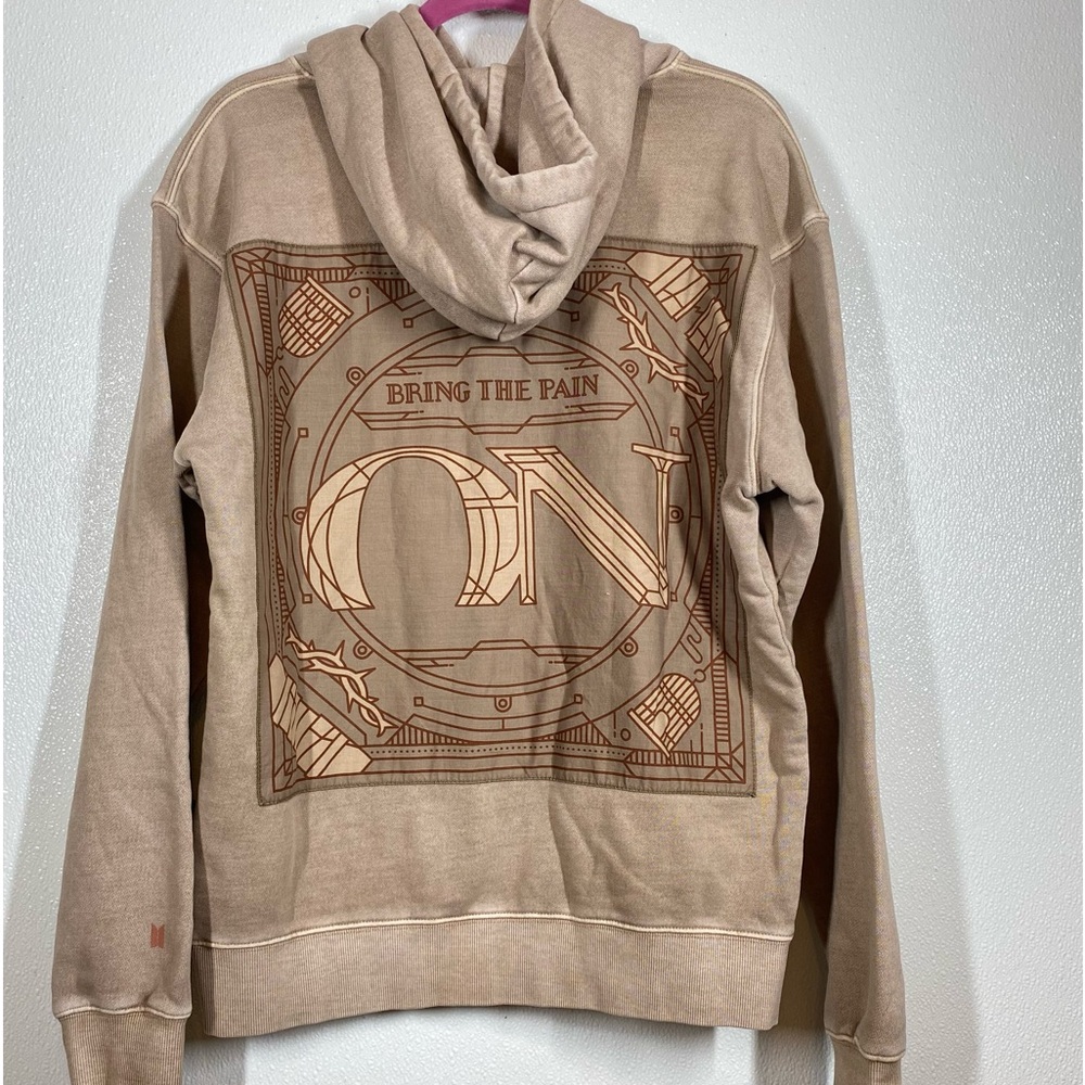 BTS “ Bring The Pain ON” Hoodie Sweatshirt Size Large - Picture 2 of 4